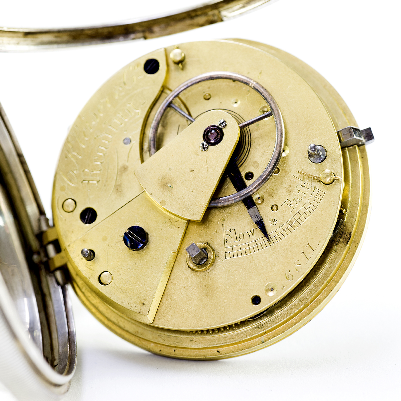 A. Kleiser & Co. Reloj de Bolsillo para caballero, lepine, Half Fusee (SemiCatalino). Londres, 1876. A. Kleiser & Co. Reloj de Bolsillo para caballero, lepine, Half Fusee (SemiCatalino). Londres, 1876.