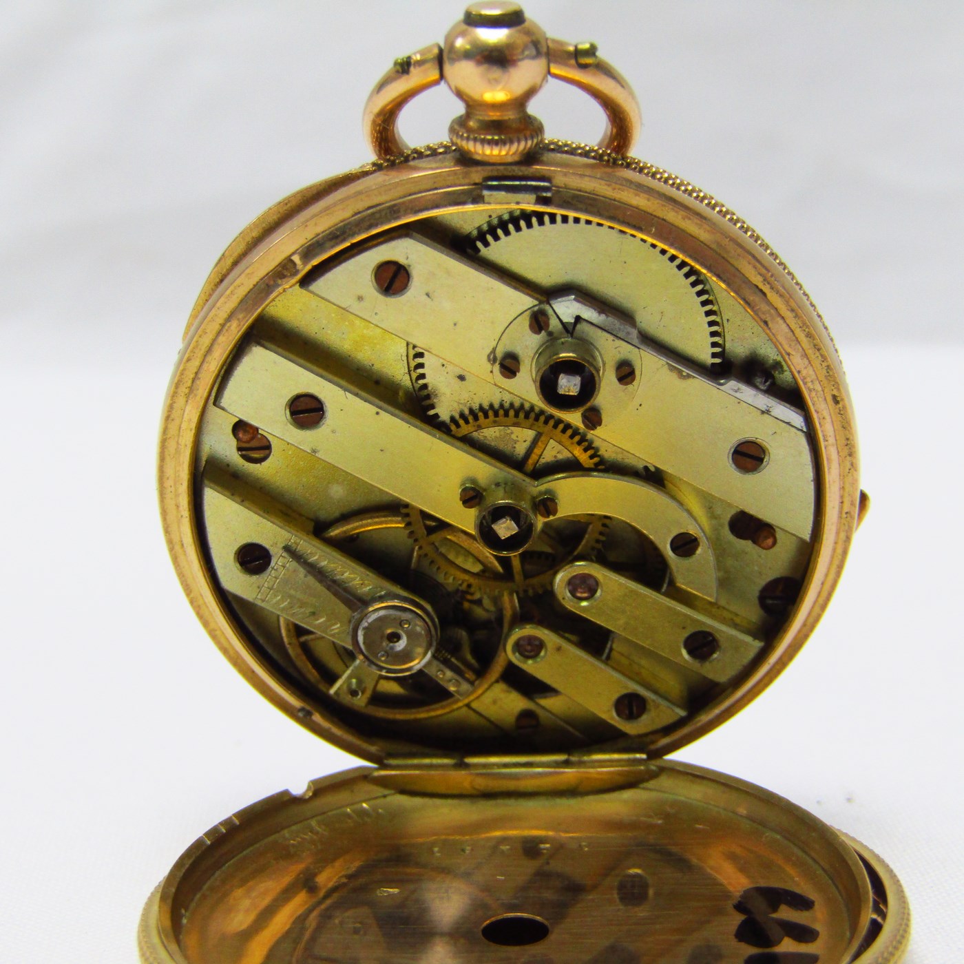 A.S. Reloj Suizo de Colgar, lepine. Ca. 1900 A.S. Reloj Suizo de Colgar, lepine. Ca. 1900