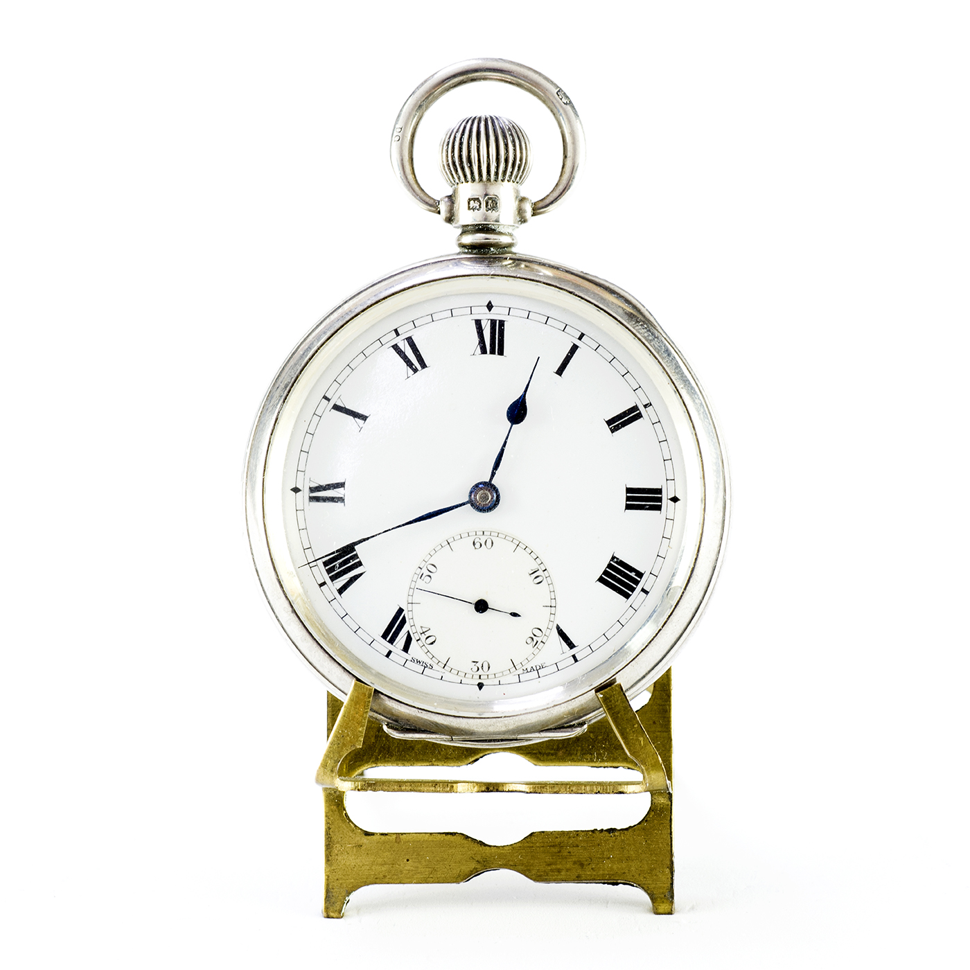 Aaron Lufkin DENNISON. Reloj de bolsillo, lepine y remontoir, Birmingham, año 1936.