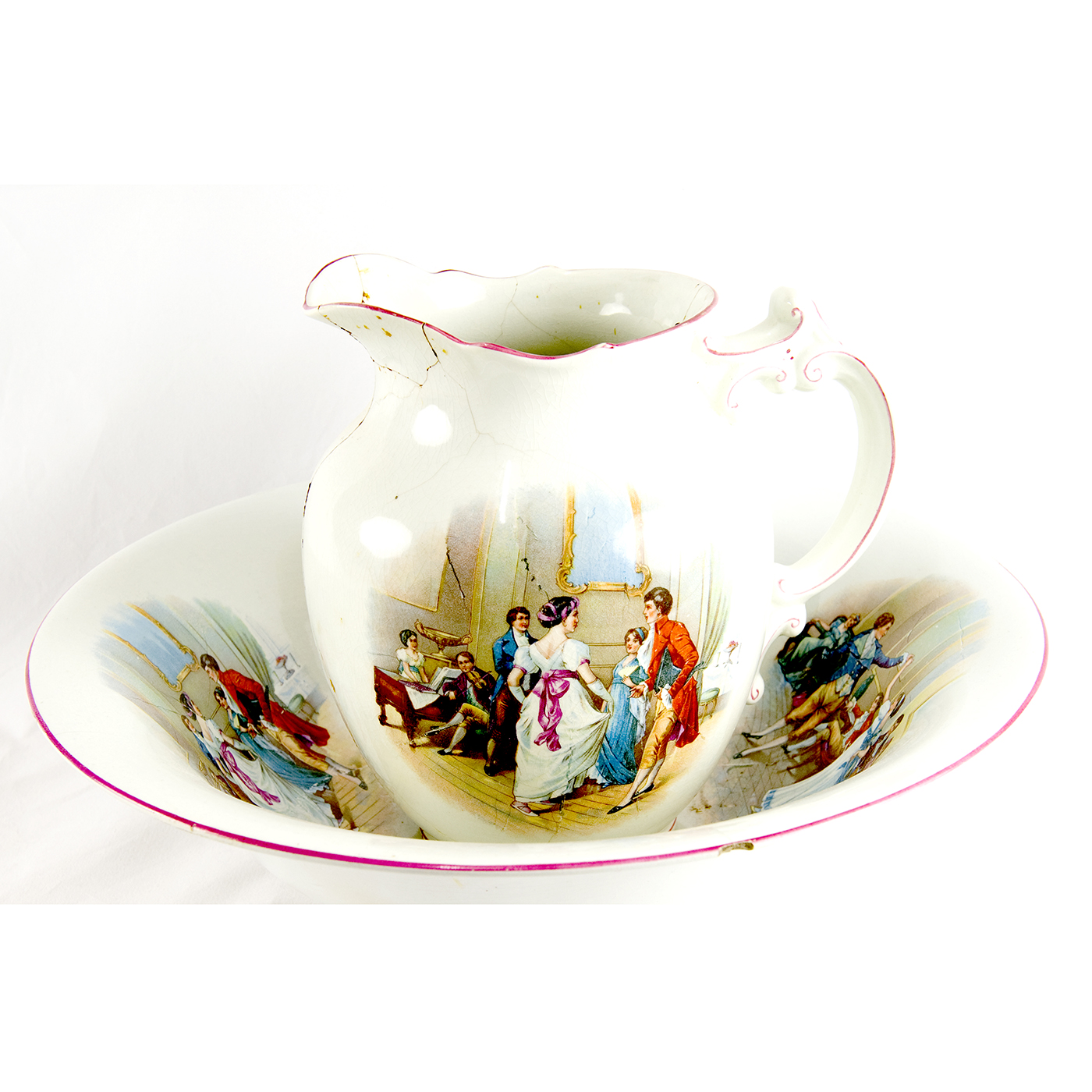 AGUAMANIL DE PORCELANA DE LA CARTUJA AGUAMANIL DE PORCELANA DE LA CARTUJA