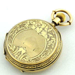 ALBERT LAVALLEE (GENEVA). Reloj de Bolsillo para Dama, saboneta y remontoir. Ca. 1860.