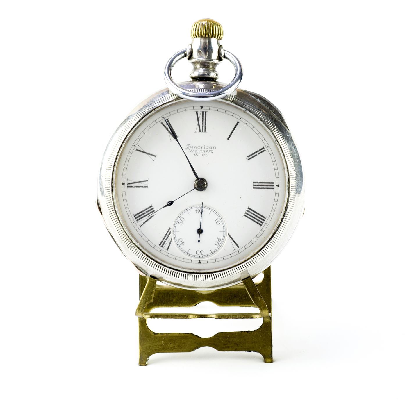 AMERICAN WALTHAM WATCH COMPANY (USA). Reloj de Bolsillo para caballero, Lepine y remontoir. Año, 1889.