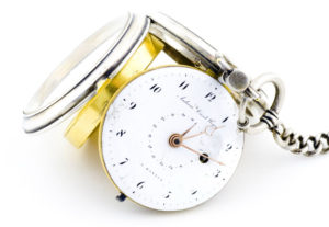 Andreas David Weyer (Weyher). Reloj de bolsillo de caballero. Circa, 1760-80. Ciudad A. Danzig.
