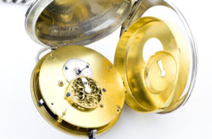 Andreas David Weyer (Weyher). Reloj de bolsillo de caballero. Circa, 1760-80. Ciudad A. Danzig.