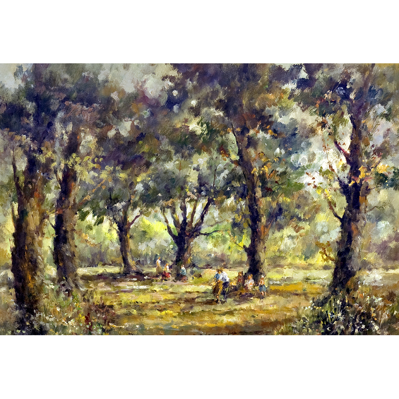ANTONI PUIG MARTÍ. Óleo sobre lienzo. "Paisaje". ANTONI PUIG MARTÍ. Óleo sobre lienzo. "Paisaje".