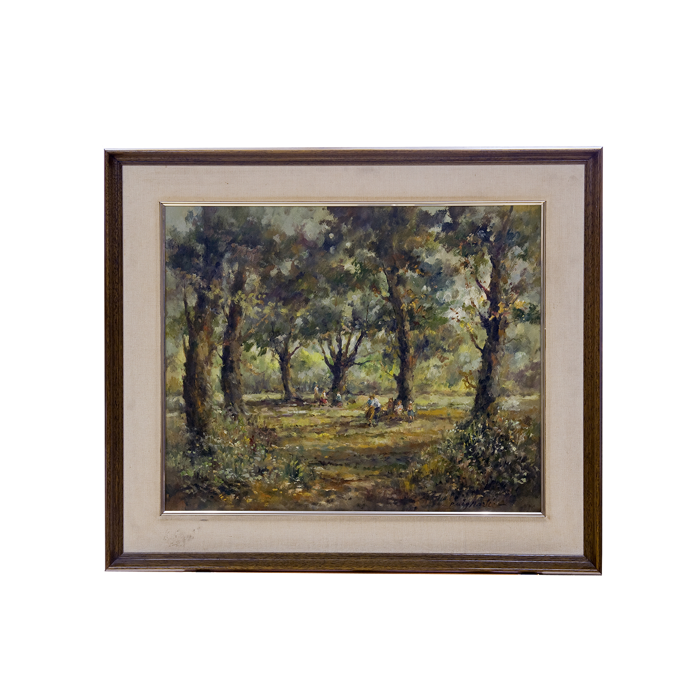 ANTONI PUIG MARTÍ. Óleo sobre lienzo. "Paisaje". ANTONI PUIG MARTÍ. Óleo sobre lienzo. "Paisaje".
