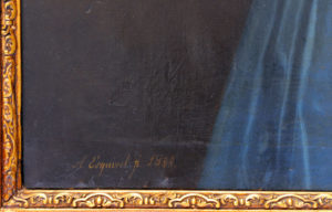 ANTONIO MARÍA ESQUIVEL Y SUÁREZ DE URBINA. Óleo Sobre lienzo. "Retrato de Matilde Díaz"