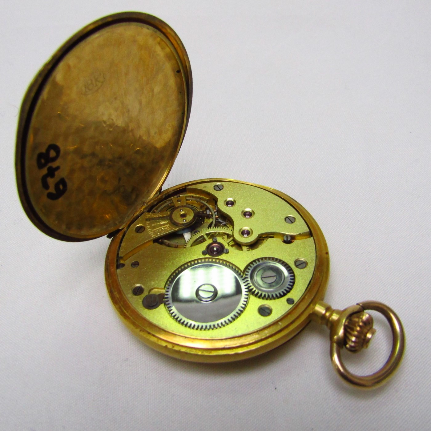 ARTHY. Reloj Suizo de bolsillo, saboneta y remontoir. Ca. 1910.