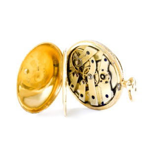 AUDEMARS FRERES & Cíe (A.F.&C.E) para STAUFFER & SON, Co. (S.S&C.) (La Chaux de Fonds). Reloj de Bolsillo-Colgar, lepine. Ca. 1880.