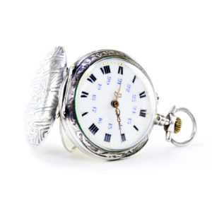 AURORE. Reloj Suizo de colgar, Lepine y Remontoir. Ca. 1900.