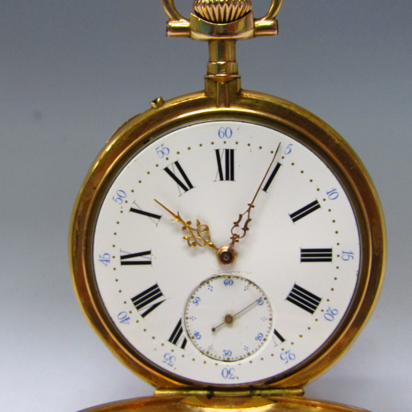 B. HAAS (Geneve y París). Reloj de bolsillo, lepine y remontoir. Suiza, ca. 1860. B. HAAS (Geneve y París). Reloj de bolsillo, lepine y remontoir. Suiza, ca. 1860.
