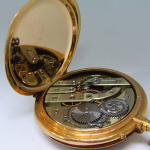 B. HAAS (Geneve y París). Reloj de bolsillo, lepine y remontoir. Suiza, ca. 1860.