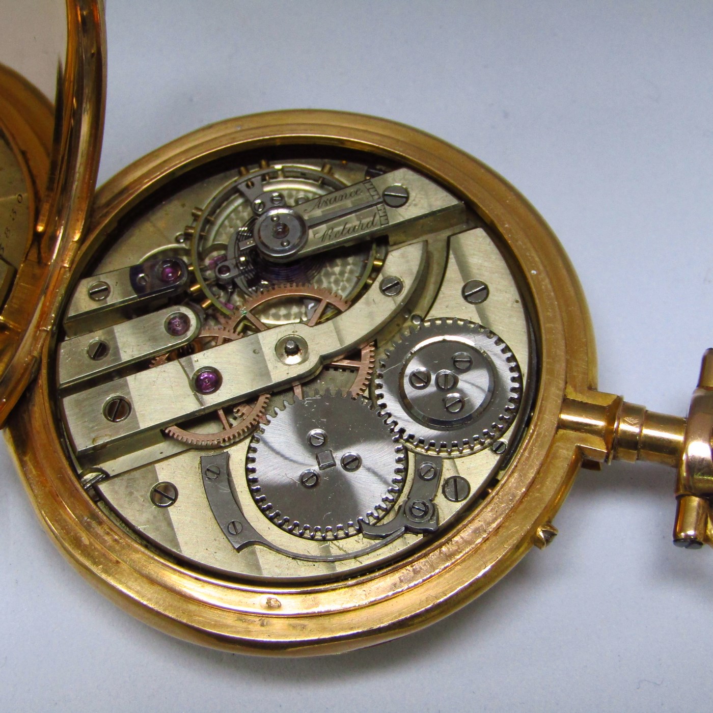 B. HAAS (Geneve y París). Reloj de bolsillo, lepine y remontoir. Suiza, ca. 1860. B. HAAS (Geneve y París). Reloj de bolsillo, lepine y remontoir. Suiza, ca. 1860.