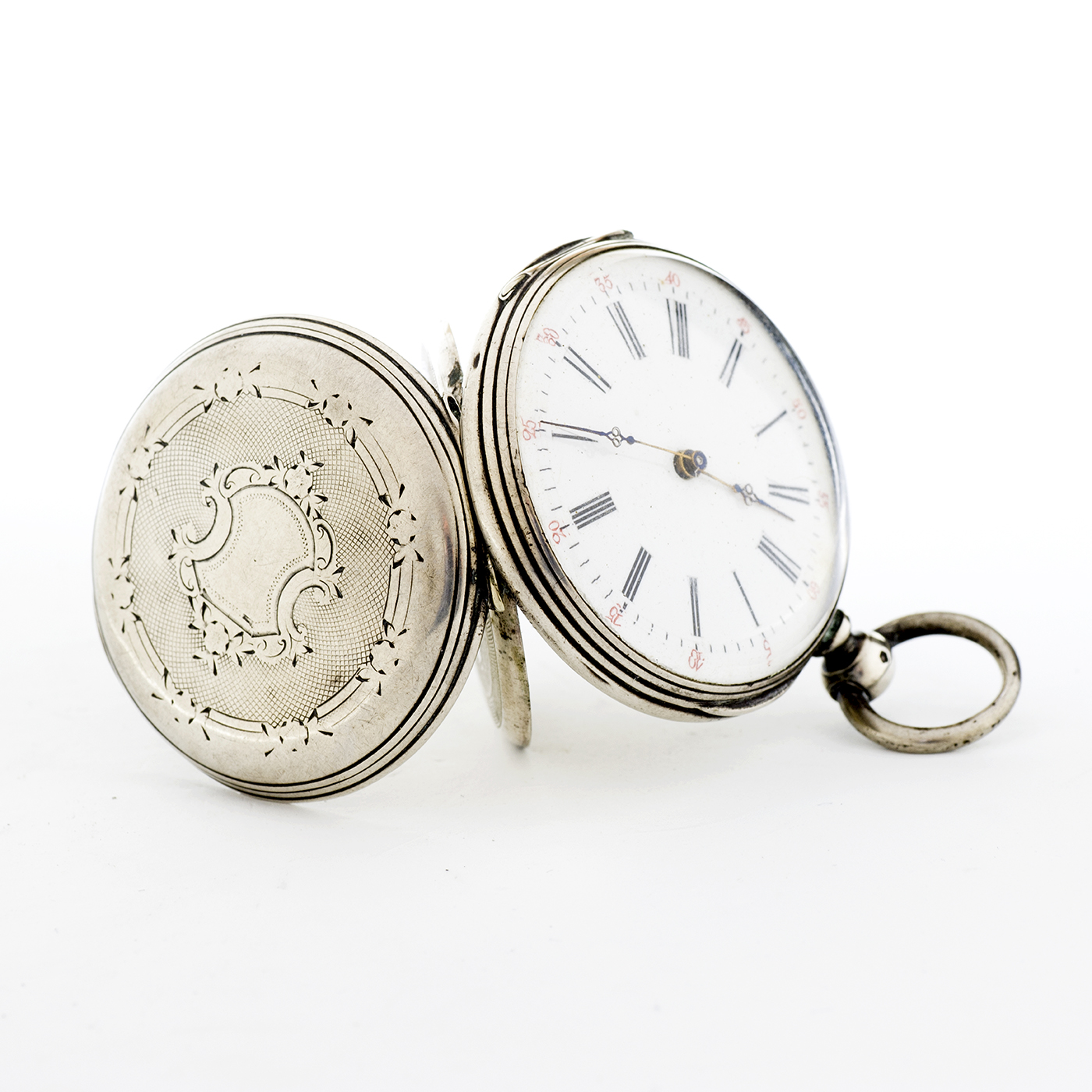 B.J.A. Reloj Suizo de Bolsillo, lepine. Ca. 1890 B.J.A. Reloj Suizo de Bolsillo, lepine. Ca. 1890