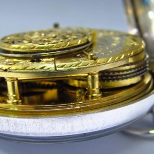 BARTHw PILLER (Norwich) año, 1824. Reloj de Bolsillo Lepine, Verge Fusee (Catalino).