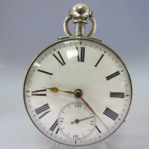BARTHw PILLER (Norwich) año, 1824. Reloj de Bolsillo Lepine, Verge Fusee (Catalino).