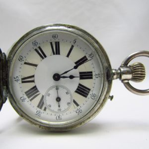 BASSY GENEVE. Reloj de bolsillo para caballero, saboneta y remontoir. Ca. 1880