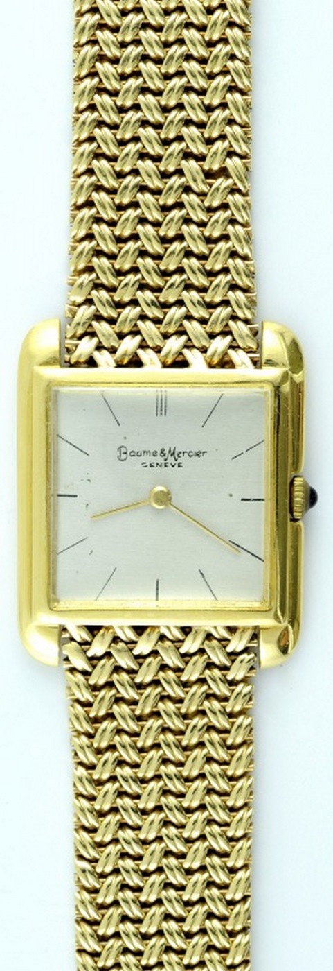 BAUME AND MERCIER (Geneve). Reloj pulsera para caballero. Ca. 1960. BAUME AND MERCIER (Geneve). Reloj pulsera para caballero. Ca. 1960.