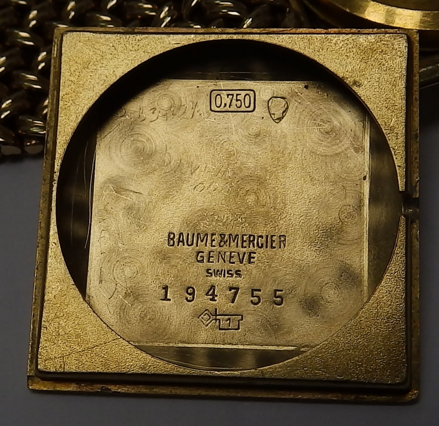 BAUME AND MERCIER (Geneve). Reloj pulsera para caballero. Ca. 1960. BAUME AND MERCIER (Geneve). Reloj pulsera para caballero. Ca. 1960.