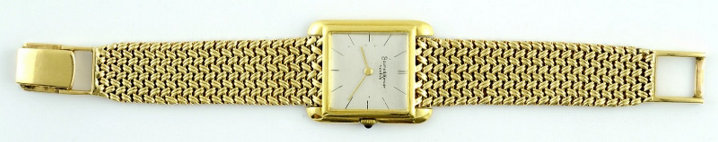 BAUME AND MERCIER (Geneve). Reloj pulsera para caballero. Ca. 1960. BAUME AND MERCIER (Geneve). Reloj pulsera para caballero. Ca. 1960.