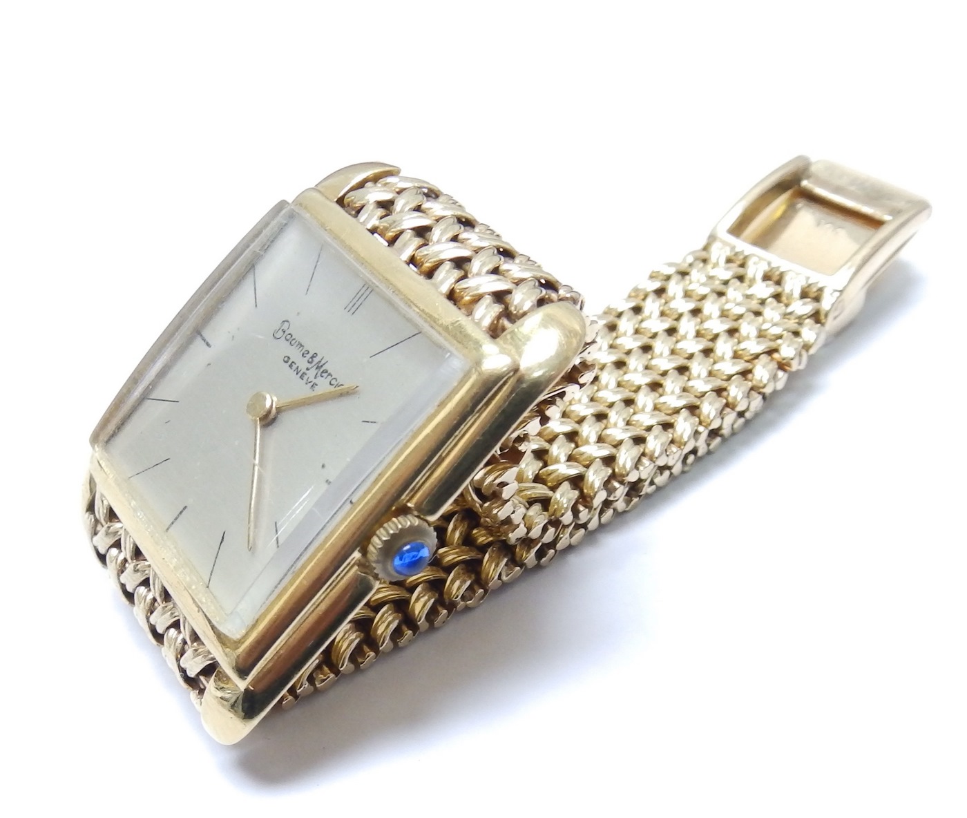 BAUME AND MERCIER (Geneve). Reloj pulsera para caballero. Ca. 1960. BAUME AND MERCIER (Geneve). Reloj pulsera para caballero. Ca. 1960.