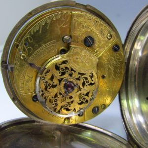 BERKELEY SAGARE (Diverry House)Londres, 1830. Reloj de Bolsillo Saboneta, Verge Fusee (Catalino).