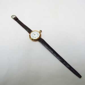 BESANÇOR BISONTINE (Francia). Reloj de colgar-pulsera, lepine y remontoir. Ca. 1900
