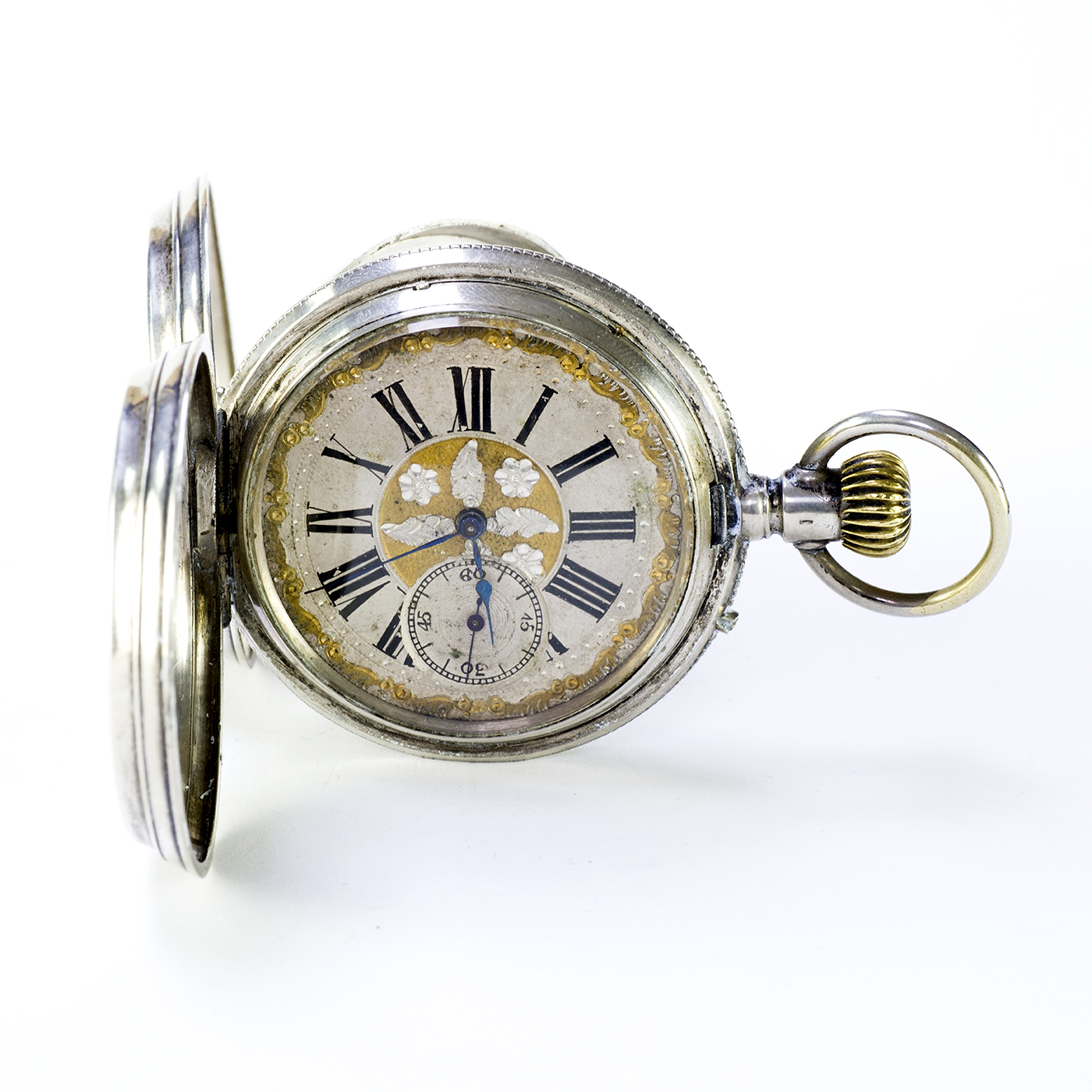 BLONDIN GENEVE. Reloj de bolsillo, saboneta y remontoir. Suiza, ca. 1880.