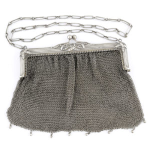 BOLSO DE NOCHE EN PLATA ANTIGUA