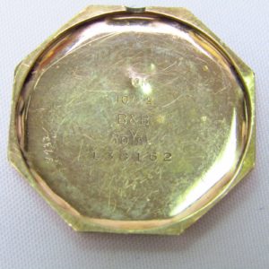 BUREN W. Co. (Suiza). Reloj de colgar, lepine y remontoir. Ca. 1900.