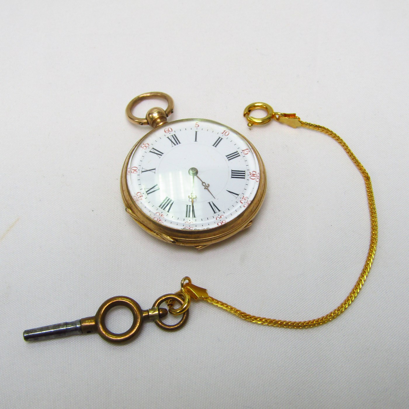 C.F. Reloj Suizo de colgar lepine. Suiza, ca. 1900. C.F. Reloj Suizo de colgar lepine. Suiza, ca. 1900.