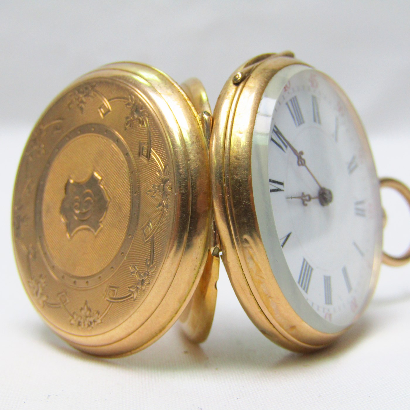 C.F. Reloj Suizo de colgar lepine. Suiza, ca. 1900. C.F. Reloj Suizo de colgar lepine. Suiza, ca. 1900.