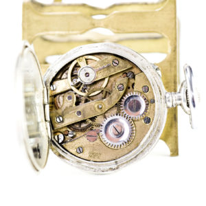 CARL HERMSEN. Reloj suizo de colgar, lepine y remontoir. Alemania, Ca. 1880