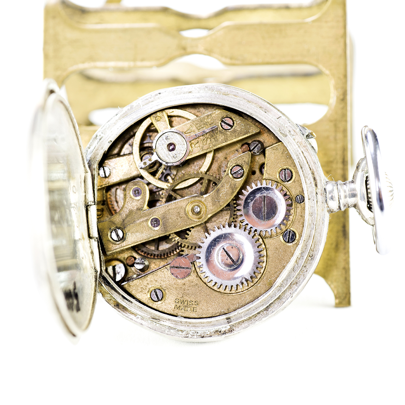 CARL HERMSEN. Reloj suizo de colgar, lepine y remontoir. Alemania, Ca. 1880 CARL HERMSEN. Reloj suizo de colgar, lepine y remontoir. Alemania, Ca. 1880