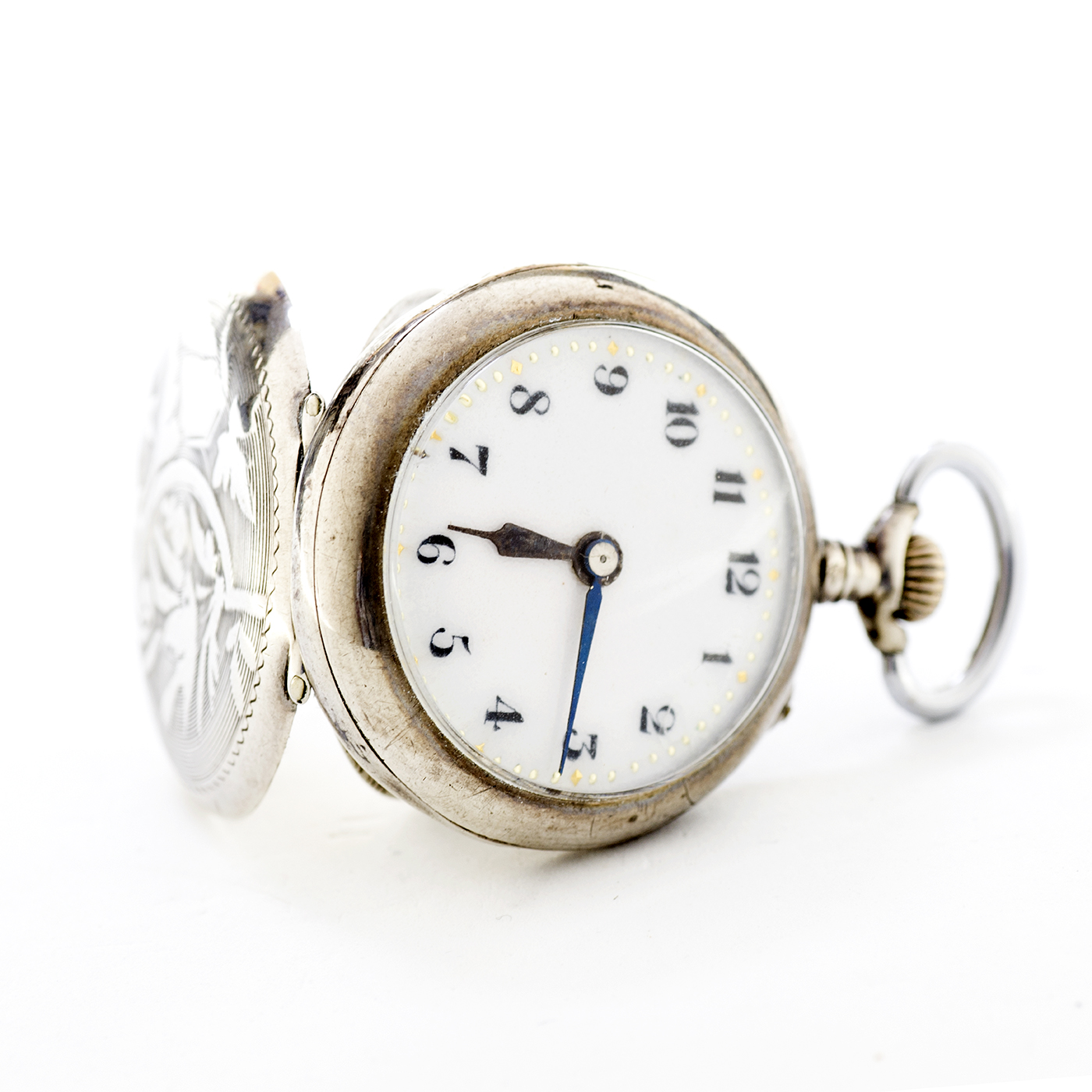 CARL HERMSEN. Reloj suizo de colgar, lepine y remontoir. Alemania, Ca. 1880 CARL HERMSEN. Reloj suizo de colgar, lepine y remontoir. Alemania, Ca. 1880