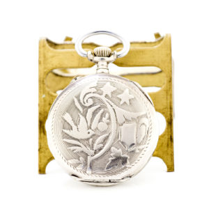 CARL HERMSEN. Reloj suizo de colgar, lepine y remontoir. Alemania, Ca. 1880