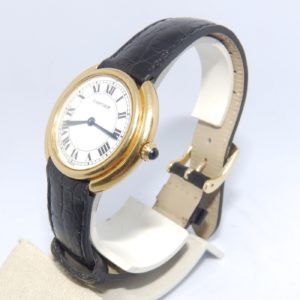 Cartier. Reloj Automático de pulsera unisex. Ca. 1970-80.