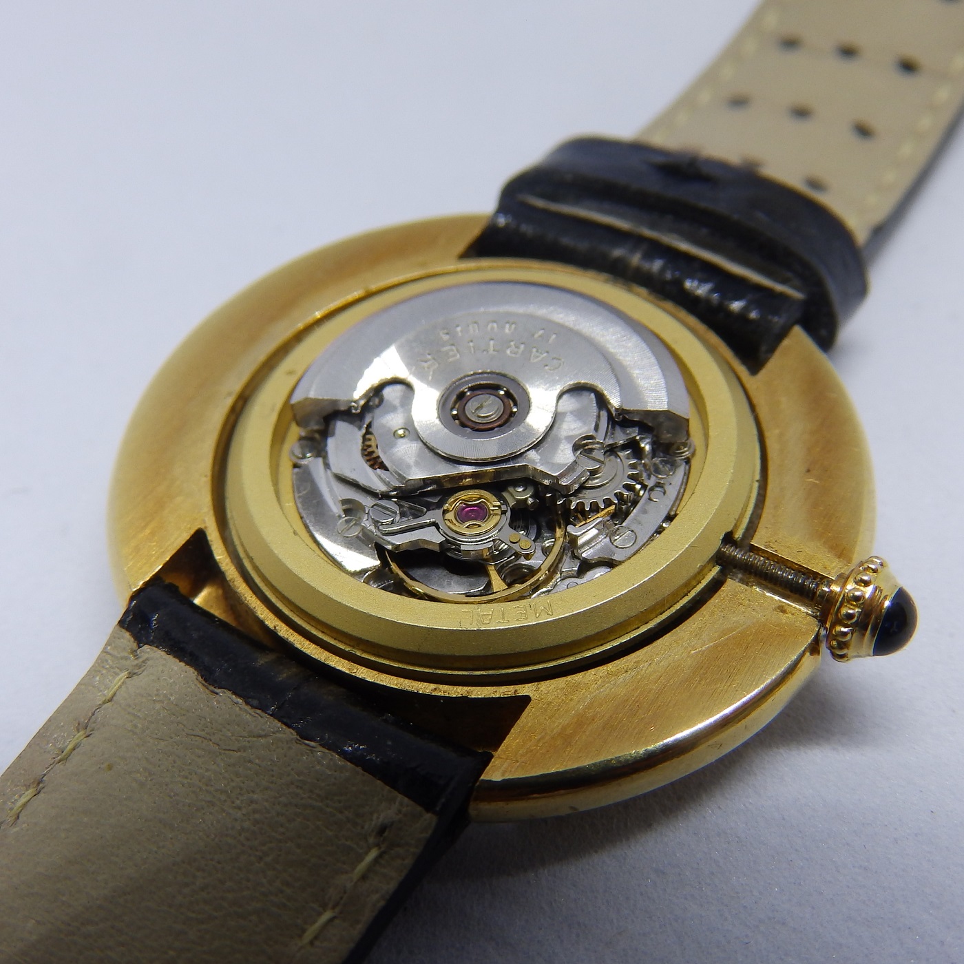 Cartier. Reloj Automático de pulsera unisex. Ca. 1970-80. Cartier. Reloj Automático de pulsera unisex. Ca. 1970-80.
