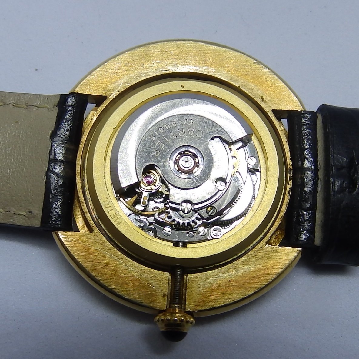 Cartier. Reloj Automático de pulsera unisex. Ca. 1970-80. Cartier. Reloj Automático de pulsera unisex. Ca. 1970-80.