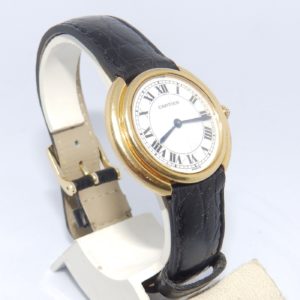 Cartier. Reloj Automático de pulsera unisex. Ca. 1970-80.