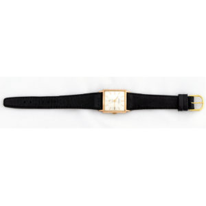 CAUNY AMBASSADEUR. Reloj de pulsera para caballero. Ca. 1970.