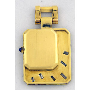 Certina. Kurth Fréres. reloj de colgar para mujer en oro y diamantes. Ca. 1960