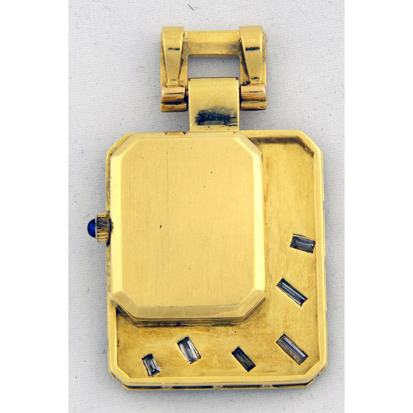 Certina. Kurth Fréres. reloj de colgar para mujer en oro y diamantes. Ca. 1960 Certina. Kurth Fréres. reloj de colgar para mujer en oro y diamantes. Ca. 1960