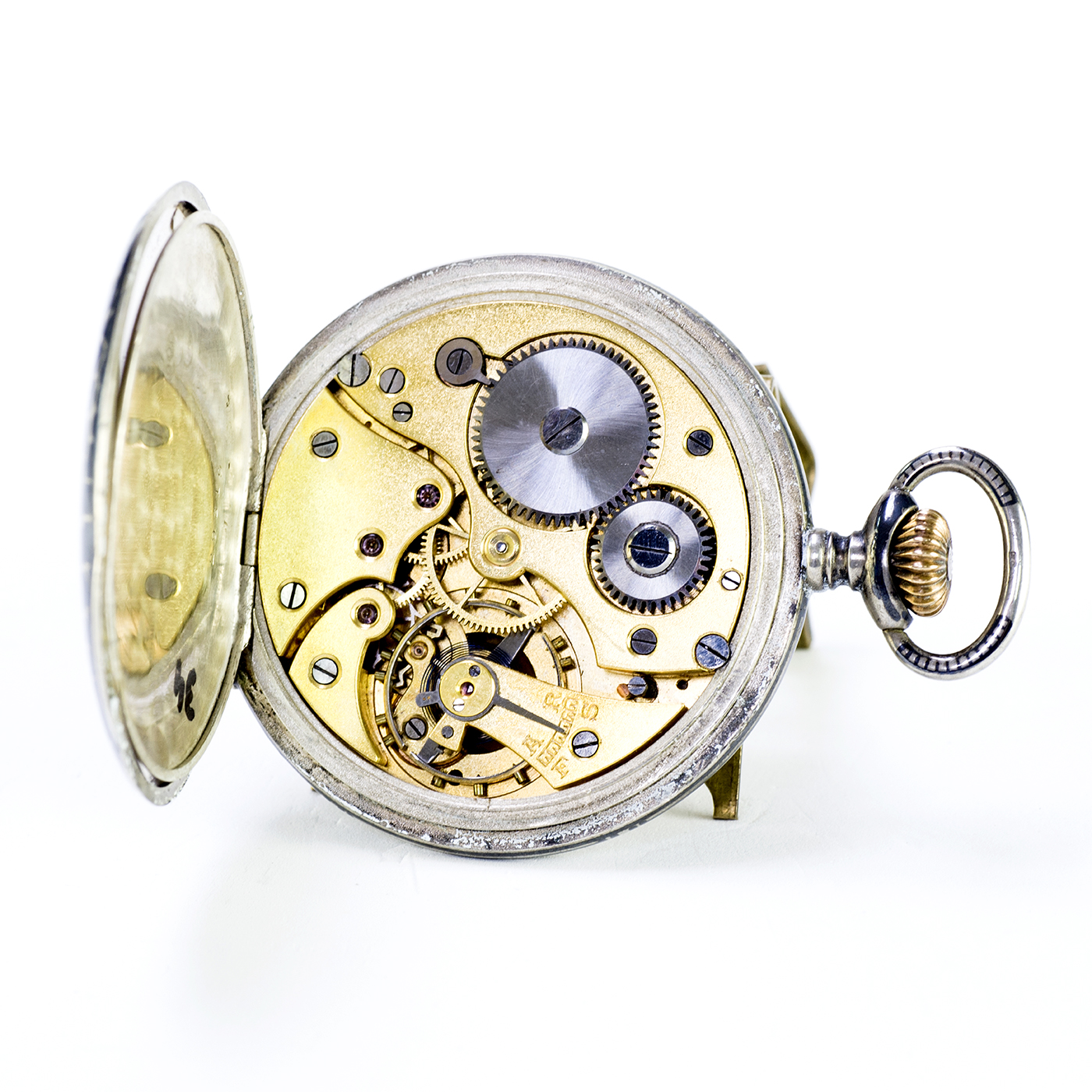 CHRONOMETRE. Reloj de bolsillo, lepine y remontoir. Alemania, ca. 1900 CHRONOMETRE. Reloj de bolsillo, lepine y remontoir. Alemania, ca. 1900