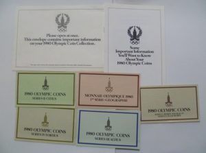 Colección de 28 monedas, en plata fina, Olimpiada Moscú 1980.