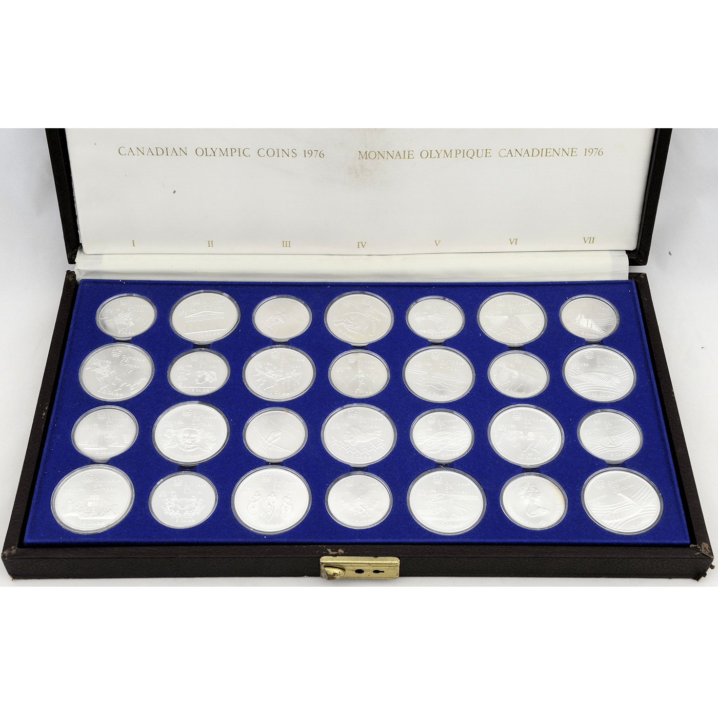 Colección de 28 Monedas Plata. Olimpiadas de Montreal (Canadá), 1976. Colección de 28 Monedas Plata. Olimpiadas de Montreal (Canadá), 1976.