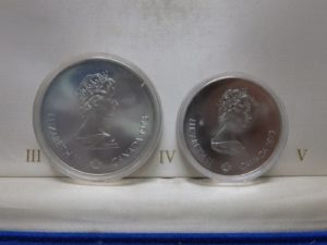 Colección de 28 Monedas Plata. Olimpiadas de Montreal (Canadá), 1976.