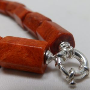 Collar de Antiguo Coral Mediterráneo. 59 cm. ~