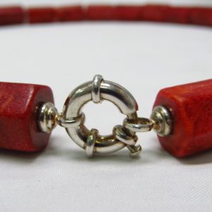 Collar de Antiguo Coral Mediterráneo. 59 cm. ~