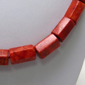 Collar de Antiguo Coral Mediterráneo. 59 cm. ~